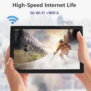 Android 13 Tablet 10 Inch, 2024 Newest 12GB RAM+128GB ROM